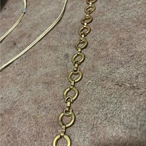 Elegant Gold-Toned Chain Belt